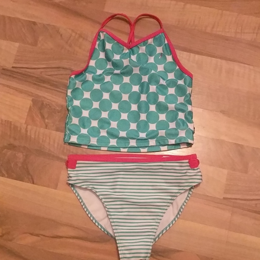 Girls Size 12 Nautica Bikini Bathing Swim Suit